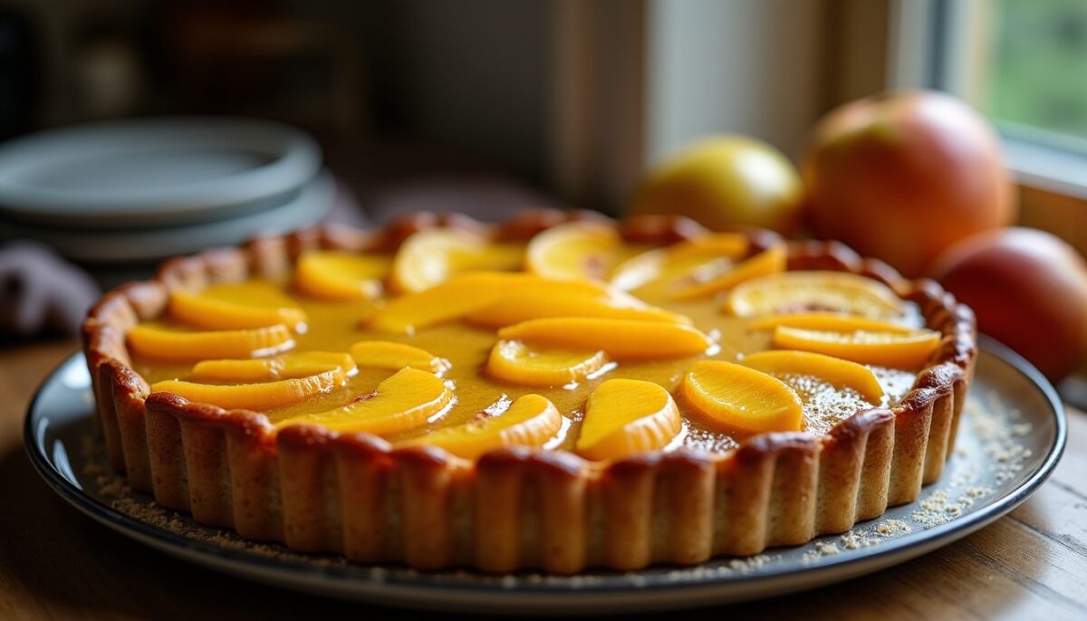 Délicieuse tarte normande : la recette authentique aux pommes caramélisées et au calvados
