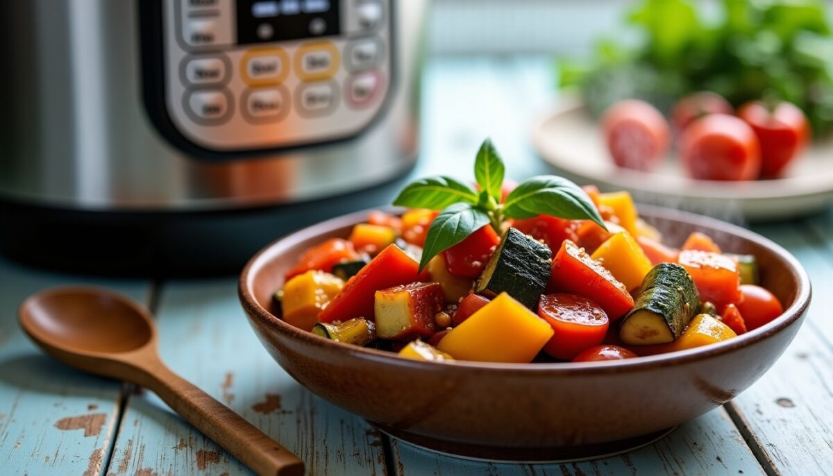 Ratatouille au Cookeo : une recette simple, express et pleine de saveurs