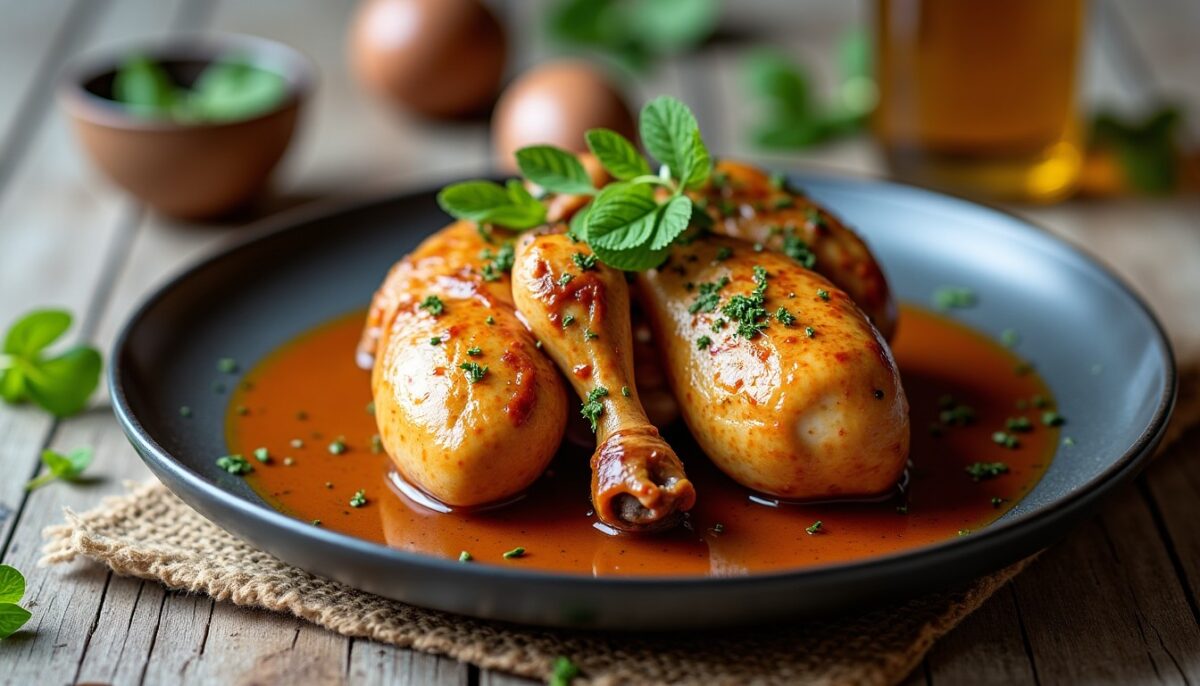 Recette authentique et simple du poulet au vin jaune : un classique à savourer